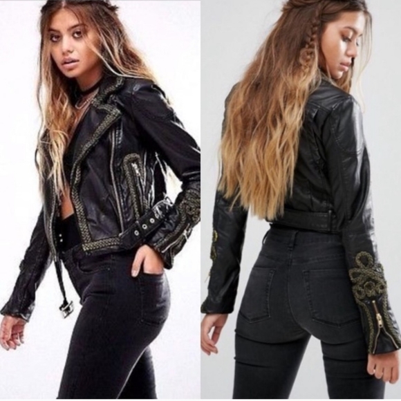 Free People Bang Bang Royale Embroidered Rope Jacket - Picture 6 of 16